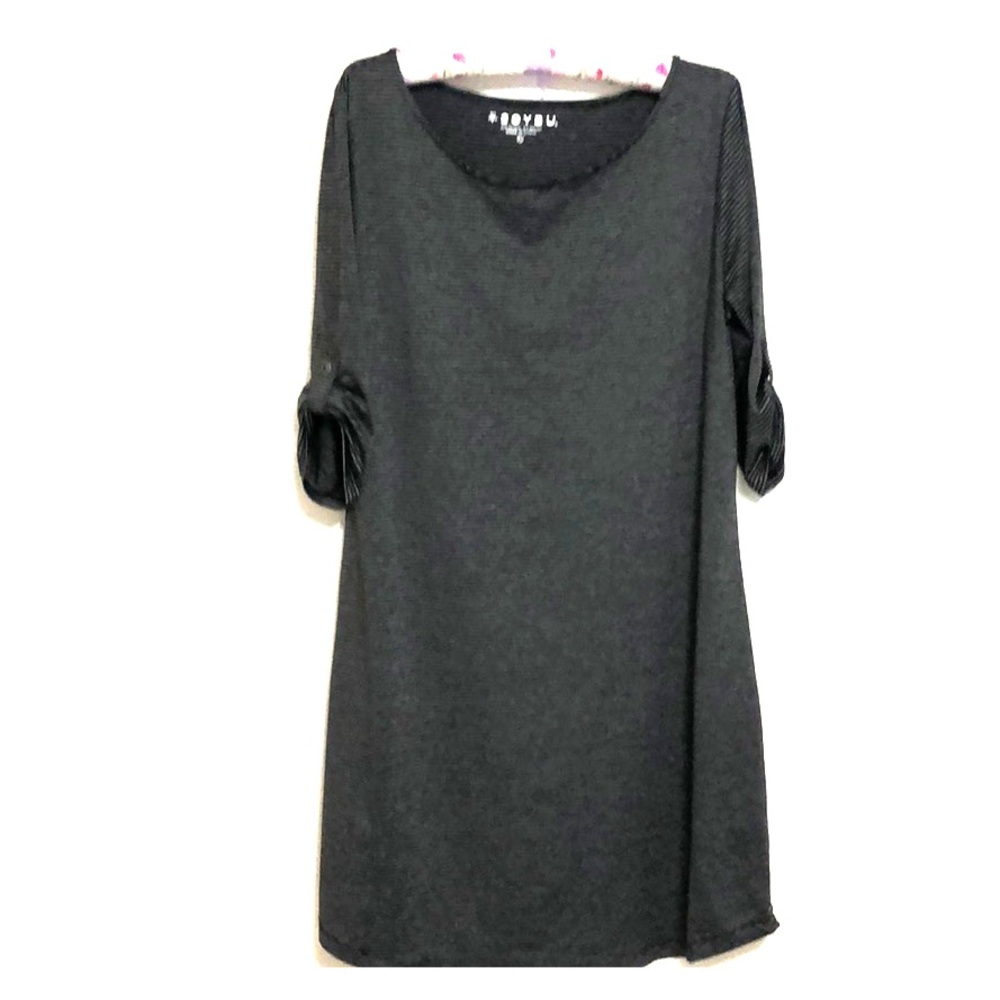 Boat-neck Sheath Dress